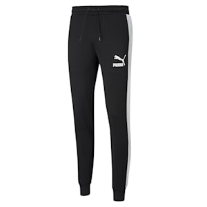 Iconic T7 Men's Track Pants, Puma Black, extralarge