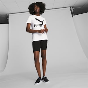 Camiseta Puma Mujer Power Tape Cropped Tee // Camiseta Puma Negra barata