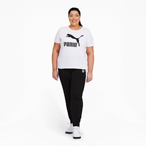 Puma Icons 2.0 fashion crew neck sweatshirt in navy, Puma White, extralarge