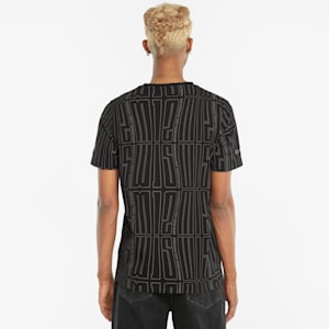 Mercedes F1 Printed Logo Men's Tee, Puma Black