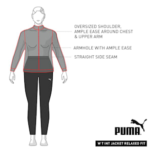 Mercedes AMG Petronas F1 Women's Regular Fit Hooded Sweat Jacket, Puma Black, extralarge-IND