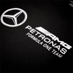 Mercedes F1 Logo Kid's T-shirt, Puma Black