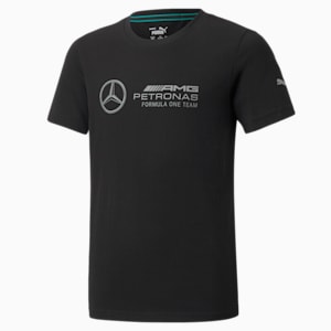 Mercedes F1 Logo Kid's T-shirt, Puma Black