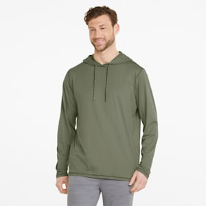 Sudadera con capucha de golf CLOUDSPUN GRYLBL, Deep Lichen Green