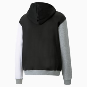 Combine Men's Basketball Hoodie, Puma Black-Medium Gray Heather