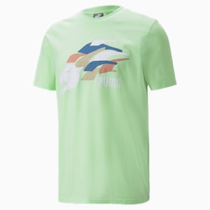 T-shirt de basketball All Tournament, homme, Vert paradisiaque