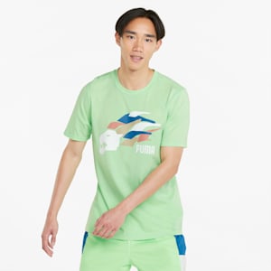 T-shirt de basketball All Tournament, homme, Vert paradisiaque