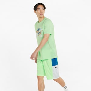 T-shirt de basketball All Tournament, homme, Vert paradisiaque