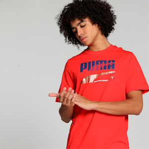 Decor8 Graphic Men's T-Shirt, Poppy Red, extralarge-IND