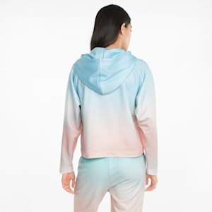 Gloaming AOP Women's Hoodie, Eggshell Blue-Gloaming