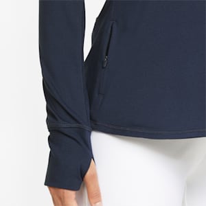 Gamer Quarter-Zip Women's Golf Pullover, Navy Blazer, extralarge-GBR