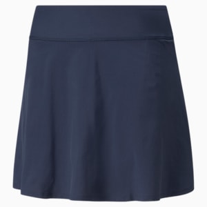 PWRSHAPE Solid Women's Golf Skirt, Navy Blazer