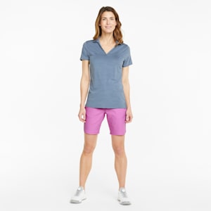 Bermuda Women's Golf Shorts, Mauve Pop