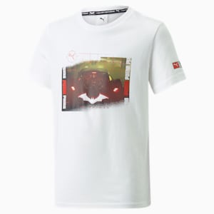PUMA x BATMAN Graphic Youth Tee, Puma White