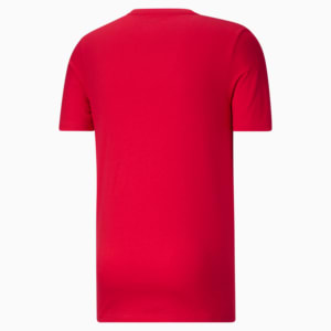 Classics Logo Men's Tee, High Risk Red-Puma White, extralarge