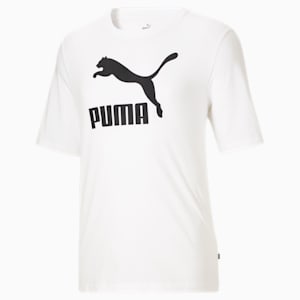 Camiseta con logo Classics Tee BT para hombre, Puma White-Puma Black
