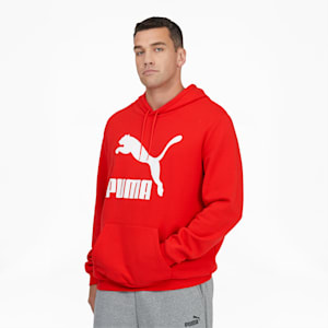 Classic Men's Logo Hoodie FL BT, High Risk Red-Puma White