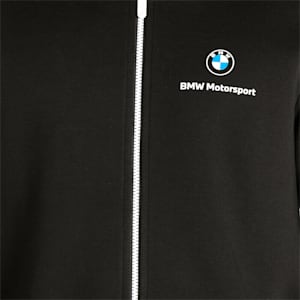 BMW M Motorsport Men's Sweat Jacket, Cotton Black