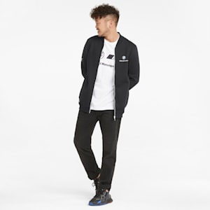 BMW M Motorsport Men's Sweat Jacket, Cotton Black