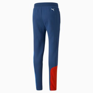 BMW M Motorsport Slim Fit Men's Sweatpants, Estate Blue-M color, extralarge-IND