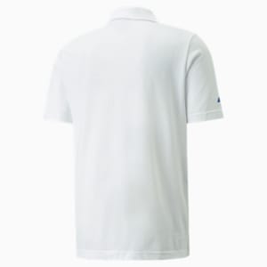 BMW M Motorsport Jacquard Men's Polo Shirt, Puma White