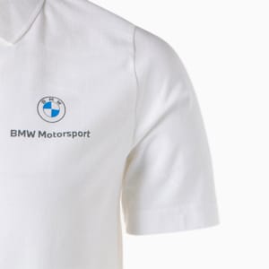 メンズ BMW MMS ジャカード ポロ, Puma White