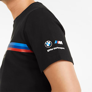 BMW M Motorsport Car Graphic Men's Tee, Cotton Black