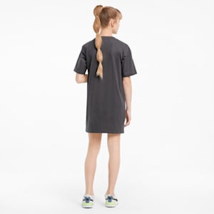 キッズ ガールズ Tシャツ ドレス 104-152cm, Asphalt