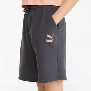 GRL Relaxed Fit Youth Shorts, Asphalt