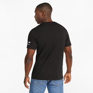 BMW M Motorsport Logo Men's Tee, Cotton Black