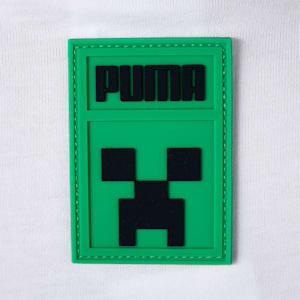 キッズ ボーイズ PUMA x MINECRAFT グラフィック 半袖 Tシャツ 104-152cm, Puma White