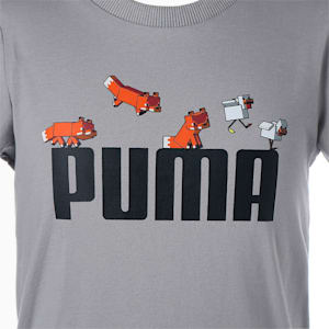 キッズ ボーイズ PUMA x MINECRAFT グラフィック 半袖 Tシャツ 104-152cm, Griffin
