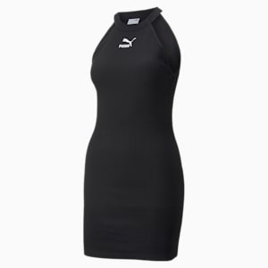Classics Ribbed Women's Dress, Puma Black