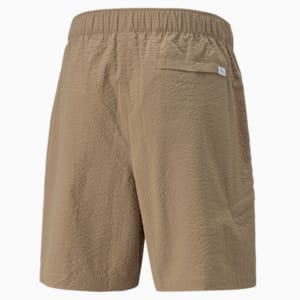 ユニセックス MMQ シアサッカー ショーツ, Tiger's Eye