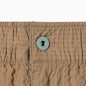 ユニセックス MMQ シアサッカー ショーツ, Tiger's Eye