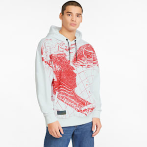 Mercedes F1 Statement Men's Hoodie, Puma White, extralarge