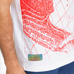 Mercedes F1 Statement Graphic Men's T-shirt, Puma White, extralarge-IND