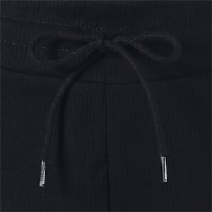 ウィメンズ CLASSICS リブド スリム パンツ, Puma Black