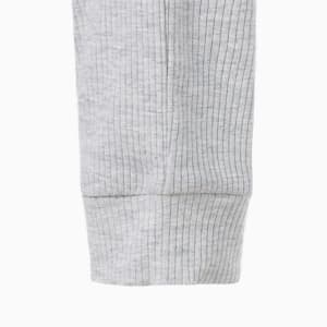 ウィメンズ CLASSICS リブド スリム パンツ, Light Gray Heather