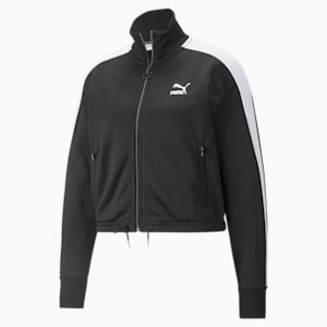 T7 Crop Track Women's Jacket, Puma Black