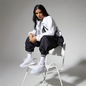 T7 Woven Women's Jacket, Puma White, extralarge-IND