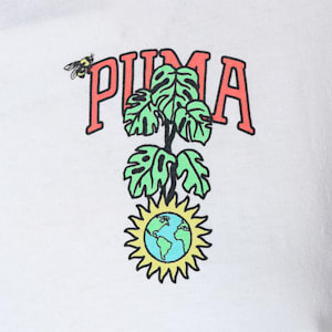 ウィメンズ ダウンタウン DOWNTOWN グラフィック Tシャツ ドレス, Puma White
