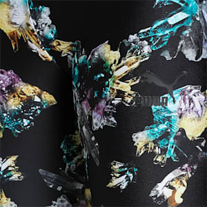 Crystal Galaxy Printed High Women's Leggings, Puma Black