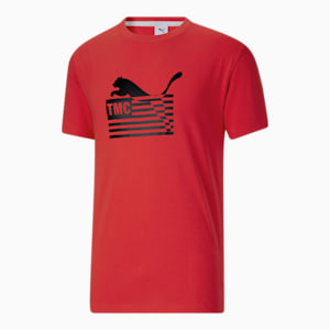 T-shirt de basketball Every Day Hussle Homme, High Risk Red