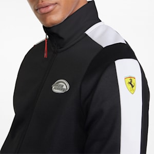 Scuderia Ferrari Race T7 Men's Track Jacket, Puma Black, extralarge