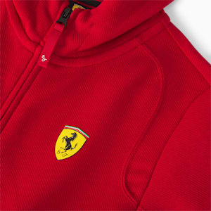 Scuderia Ferrari Race Hooded Sweat Jacket Big Kids, Rosso Corsa