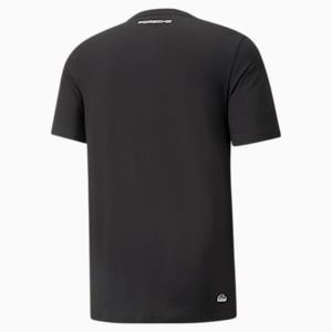 メンズ ポルシェレガシー ロゴ 半袖 Tシャツ, Puma Black