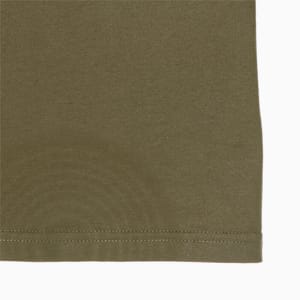メンズ ポルシェレガシー ロゴ 半袖 Tシャツ, Dark Green Moss