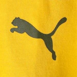 メンズ ポルシェレガシー ロゴ 半袖 Tシャツ, Lemon Chrome
