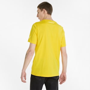 メンズ ポルシェレガシー グラフィック 半袖 Tシャツ, Lemon Chrome